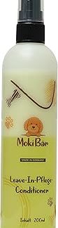 Moki Bär Leave-In Care Conditioner for Dogs 200 ml I With Valuable Argan Oil from Morocco I For Smooth Coat and Easy Combability I Made in Germany