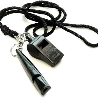 ACME Whistle Set | Dog Whistle No. 211.5 and Whistle No. 560 with Whistle Band Black | Dog Training, Hunting Dogs