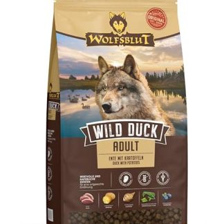 Wolfsblut - Wild Duck Adult - 12.5 kg - Duck - Dry Food - Dog Food - Grain Free