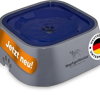 Napfgeflüster® - Bella - Water Bowl for Dogs - Capacity 1 L - No Spill Leak-Proof Dog Bowl Travel Drinking Bowl Water Dispenser for Cats Pets