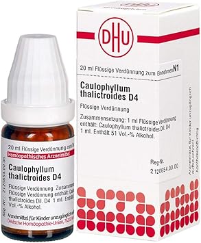 Caulophyllum Thalictroides D 4 Dilution