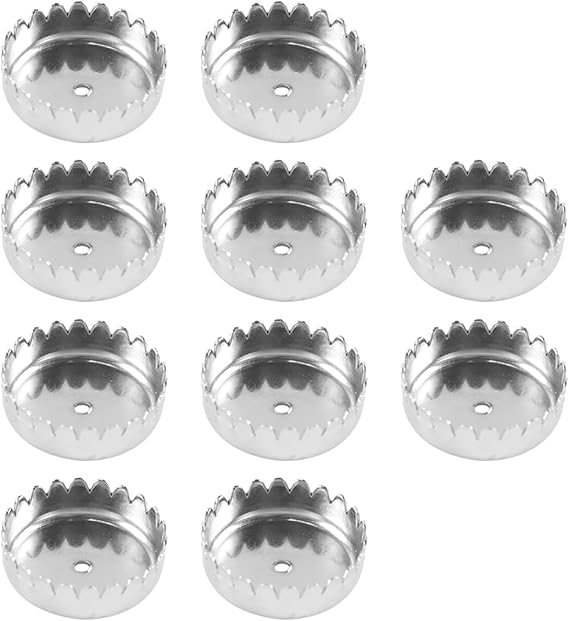 10 x Magnetic Metal Soap Holder Caps Fits Many Soap Holders