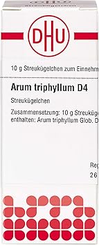 Arum Triphyllum D 4 Globules 10 g
