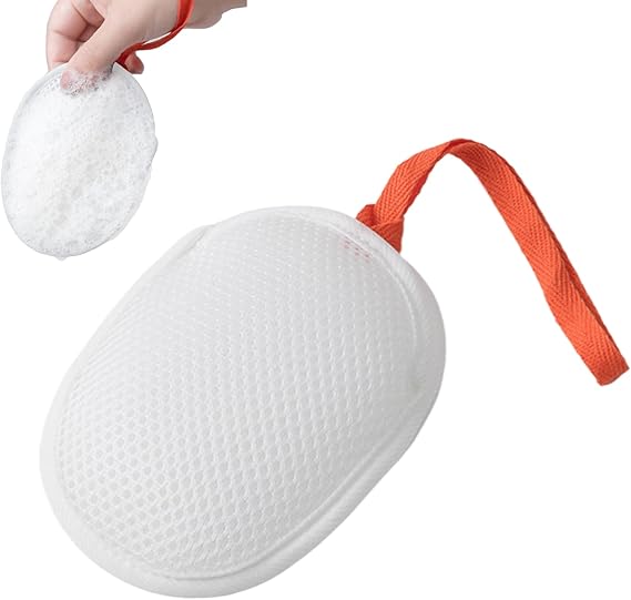 Soap Net Bag for Soap Bar Soap Net - Reusable Holder Scrubber for Shower Gym Travel Hiking Camping Backpacking