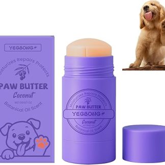 Paw Balm Stick for Dogs and Cats, Natural Balm for Paw Care 30 g, Natural Against Dry Cracked Paws, The Ideal Choice for Protecting Your Dog's Paws in Summer and Winter