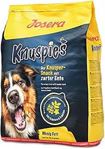 JOSERA Crispies with Duck Tasty Dog Treats with Low Fat Content, Pack of 1 (1 x 900 g)
