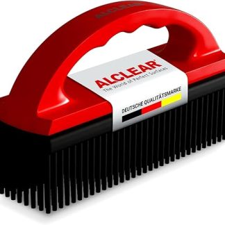 ALCLEAR Cleaning Cloth, Pet hair brush, red