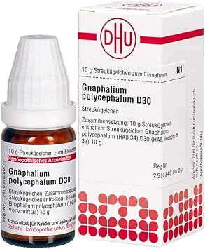 DHU Gnaphalium Polycephalum D30 Scattering Balls 10 g Globules
