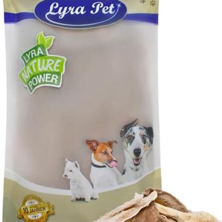 Lyra Pet® 1 kg Rabbit Ears with Fur Natural Chew Snack Protein Rich Treat for Dogs Well Tolerated & Intestinal Cleansing Nutrient Rich Chewing Pleasure Gently Dried