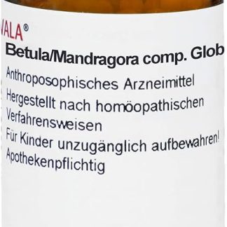 Wala Betula/Mandragora Comp. Globules, 20 g Globules