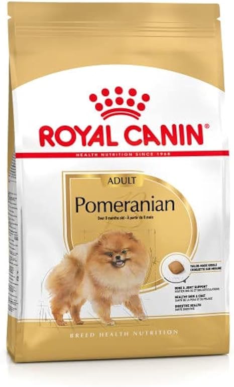 Royal Canin Pomeranian Adult | 1.5 kg | Complete Food for Dogs | Dry Food for Adult and Older Pomeranian Tip | From the 8th Month | Adapted Mineral Content