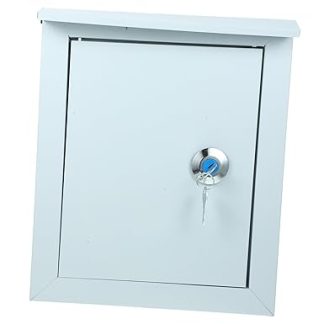 CHILDWEET Box Rainproof Distribution Box Cable Electrical Waterproof Electric Box Waterproof Electric Box Outdoor Enclosure Splash-proof Boxes for Outdoor Use Iron Light Grey