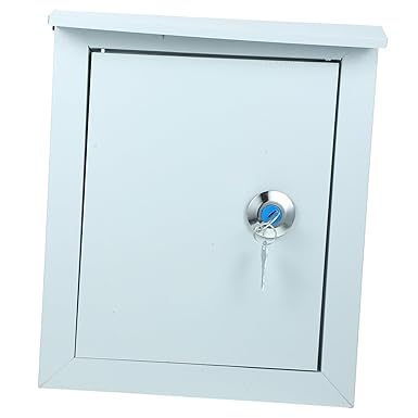 CHILDWEET Box Rainproof Distribution Box Cable Electrical Waterproof Electric Box Waterproof Electric Box Outdoor Enclosure Splash-proof Boxes for Outdoor Use Iron Light Grey