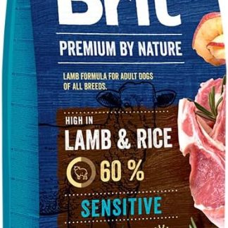 BRIT Premium by Nature Sensitive Lamb 15 kg dry dog food