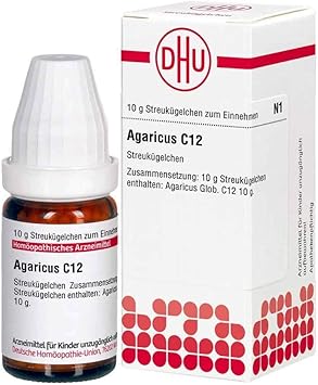 DHU Agaricus C12 Spreading Balls 10.0 g Globules