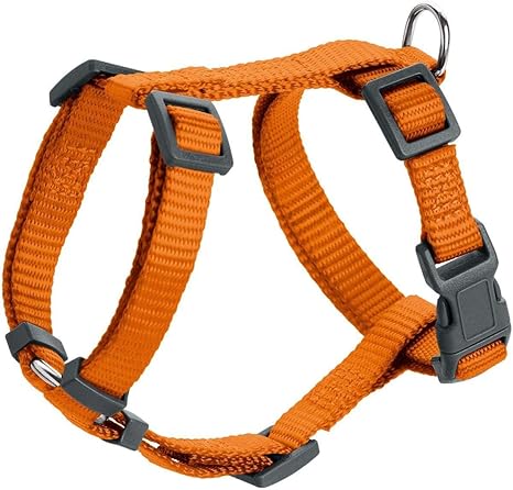 Hunter London Vario Rapid Harness, Orange, Size 32-52/XXS-XS, 4-Way Adjustable, with Safety Clasp, Soft & Flexible, Tear-Resistant & Quick-Drying, Lightweight and Easy to Clean