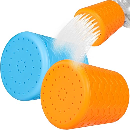 Dog Travel Shower Attachment Portable Dog Shower Dog Paw Cleaner Silicone Sprinkler for On the Go Camping Travel Hiking