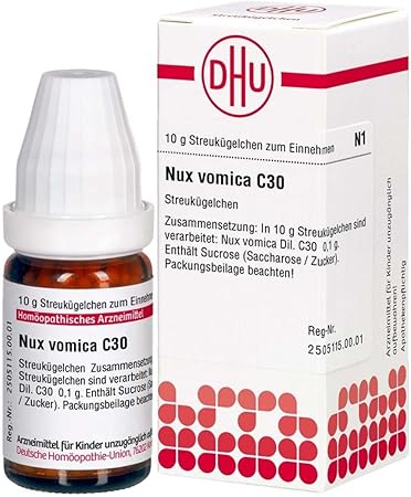 DHU Nux vomica C30 Spreading Balls 10 g Globules