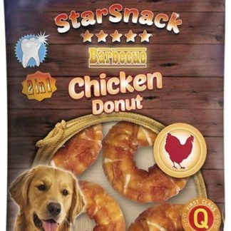 Nobby Star Snack Barbecue Chicken Donut 5.0 cm 110 g Pack of 3