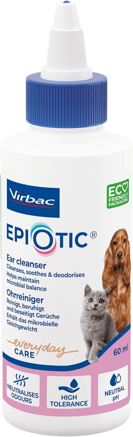 Virbac 3597133075656 Epiotic ear cleaner 60 ml