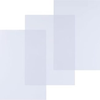 PAVO Premium A4 200 μ PP Glass Cover - Clear/Transparent (Pack of 100)