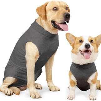 HEYWEAN Dog Bodysuit After Surgery Castration Wound Protection Suits for Dogs, Professional Pet Recovery Suit Dog Medical Shirt, Body Suit After Surgery Dog Pet Surgical Suit for Dogs