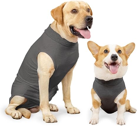 HEYWEAN Dog Bodysuit After Surgery Castration Wound Protection Suits for Dogs, Professional Pet Recovery Suit Dog Medical Shirt, Body Suit After Surgery Dog Pet Surgical Suit for Dogs