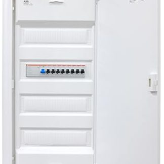 ABB UK648N3 Surface-Mounted 4-Row Distributor Ready to Connect Wired with Terminal Block Assembly ABB 1x FI 4-Pin + 8x LS B16A
