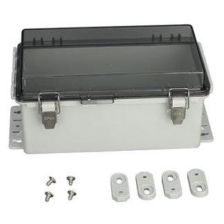 Outdoor Project Junction Box ABS Plastic IP66 Enclosure Power Electrical Box Clear