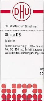 STICTA D 6, Pack of 80