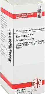 Aesculus D 12 Dilution 20 ml