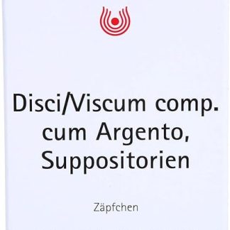 WALA Disci/Viscum Comp. cum Argento Suppositories, Pack of 10 Suppositories