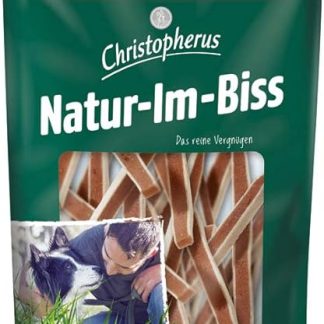 Christopher Kausticks for Dogs, Lamb/Salmon Sandwich – Warm 40 mm Air Dry in Natural Cream & Bite, 70 g