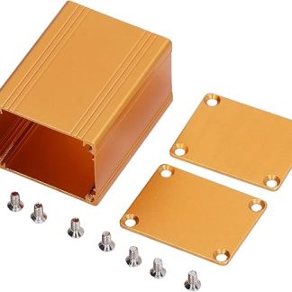 Power Junction Enclosure Lightweight Corrosion Resistant Aluminum Alloy Signal Shielding Project Box for Industrial Equipment