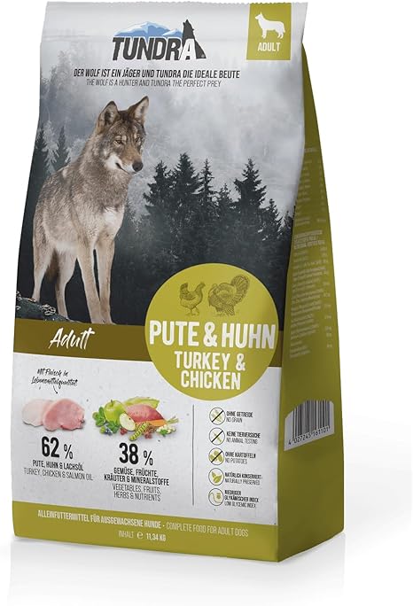 Tundra Dog Turkey 25lbs grain-free dry Dog food
