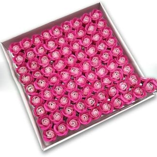 81 x Rose Bath Body Flower Soap Scented Rose Flower Essential Wedding Flower Rose Red and Pink
