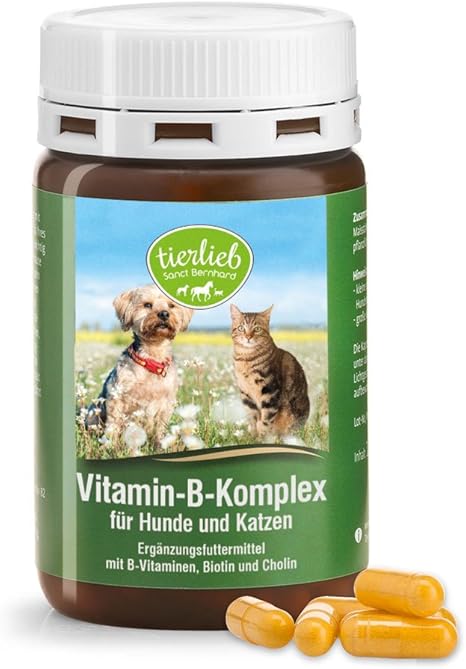 Sanct Bernhard Dog of Vitamin B Complex – 120 Capsules, Pack of 1 x 50 ml