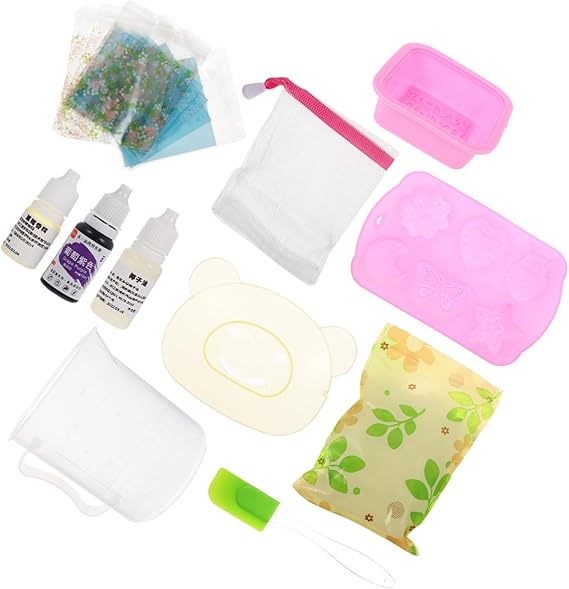 OSALADI Soap Making Set DIY Soap Kit for Beginners Materials Tools Accessories for Handmade Soap Making at Home