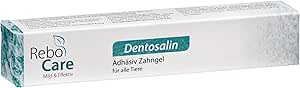 Dentosalin Adhesive Tooth Gel: Supports Plaque, Tartar & Gum Disease, High Adhesion, Safe & Side Effect-free Use, 20 ml