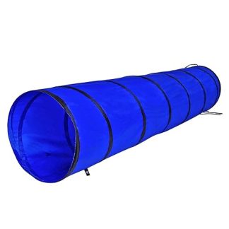 dibea Dog Tunnel Play Tunnel Dog Den Agility Tunnel Blue Choice of Sizes