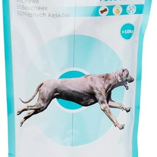 Vetoquinol Caniviton Plus Maxi 90 Chews Supplementary Feed for Dogs Can Support Joint Health Contains Glucosamine and Chondroitin Sulphate