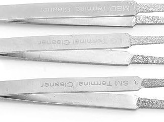 Diamond Tip Electrical, 3 Piece Terminal Cleaning Kit, Car Repair Hardware Cleaner, Terminal Electric Terminal Cleaning Kit, 3-Piece Electric