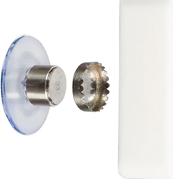 Soap Bar - Magnetic Wall Clip, Compact Suction Bowl | Savel for Bathroom, Bathtub, Shower with Drying Feature for Travel, Dorm
