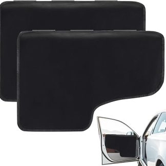 PETTOM Car Door Dog Protector Waterproof Durable Non Slip Car Dog Cover Heavy Duty Pet Car Door Scratches Covers Protectors Guard for SUV CR-V and Most Cars,Set of 2