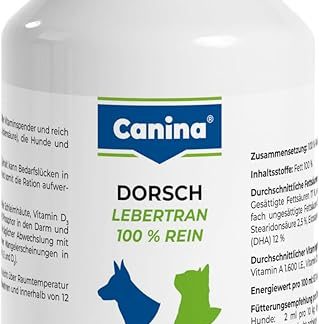 Canina Medizinal Cod Liver Oil, Pack of 1 (1 x 500 ml)