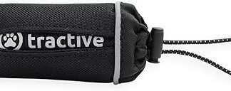 Tractive Tracker Pouch - Secure Your Dog GPS Tracker to the Collar (Includes Velcro Straps) - Black