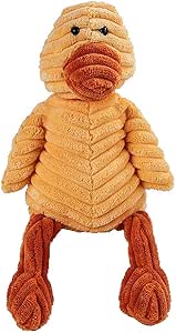 Dog Toy Soft Toy Duck with Squeaker - Soft Cuddly Toy for Puppies, Small and Medium Dogs | Durable Plush Toy for Dogs with Safety Stitching