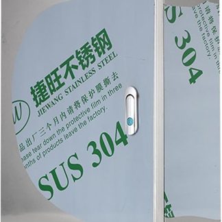 304 Stainless Steel Electrical Enclosure Box, IP66 Metal Electrical Switch Box for Outdoor Use, Wall Mounted Junction Box, Circuit Breaker Box, PV Combination Box