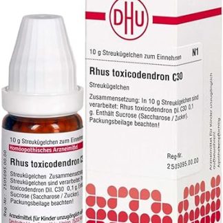 Rhus Toxicodendron C30 – Globules 10 g