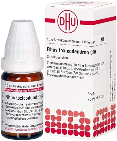 Rhus Toxicodendron C30 – Globules 10 g